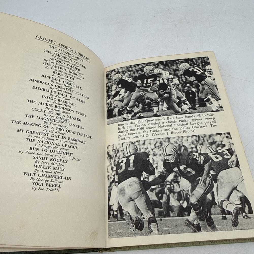 Run To Daylight Vince Lombardi Hardback 1967 - Picture 5 of 14